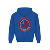 NEVER WAVER KICK FEAR IN THE TEETH Youth Heavy Blend Hooded Sweatshirt - Never Waver