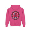 NEVER WAVER KICK FEAR IN THE TEETH Youth Heavy Blend Hooded Sweatshirt - Never Waver