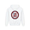 NEVER WAVER KICK FEAR IN THE TEETH Youth Heavy Blend Hooded Sweatshirt - Never Waver