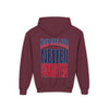 New England Fans Never Waver Youth Heavy Blend Hooded Sweatshirt - Never Waver