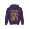 New Orleans Fans Never Waver Youth Heavy Blend Hooded Sweatshirt - Never Waver