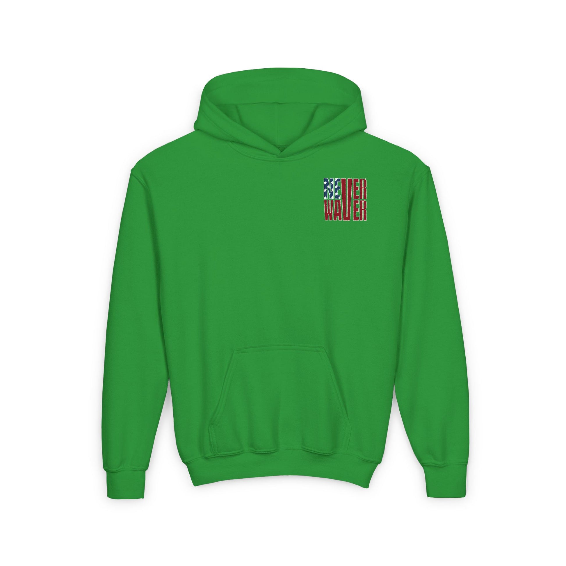 New York Fans Never Waver Youth Heavy Blend Hooded Sweatshirt - Never Waver