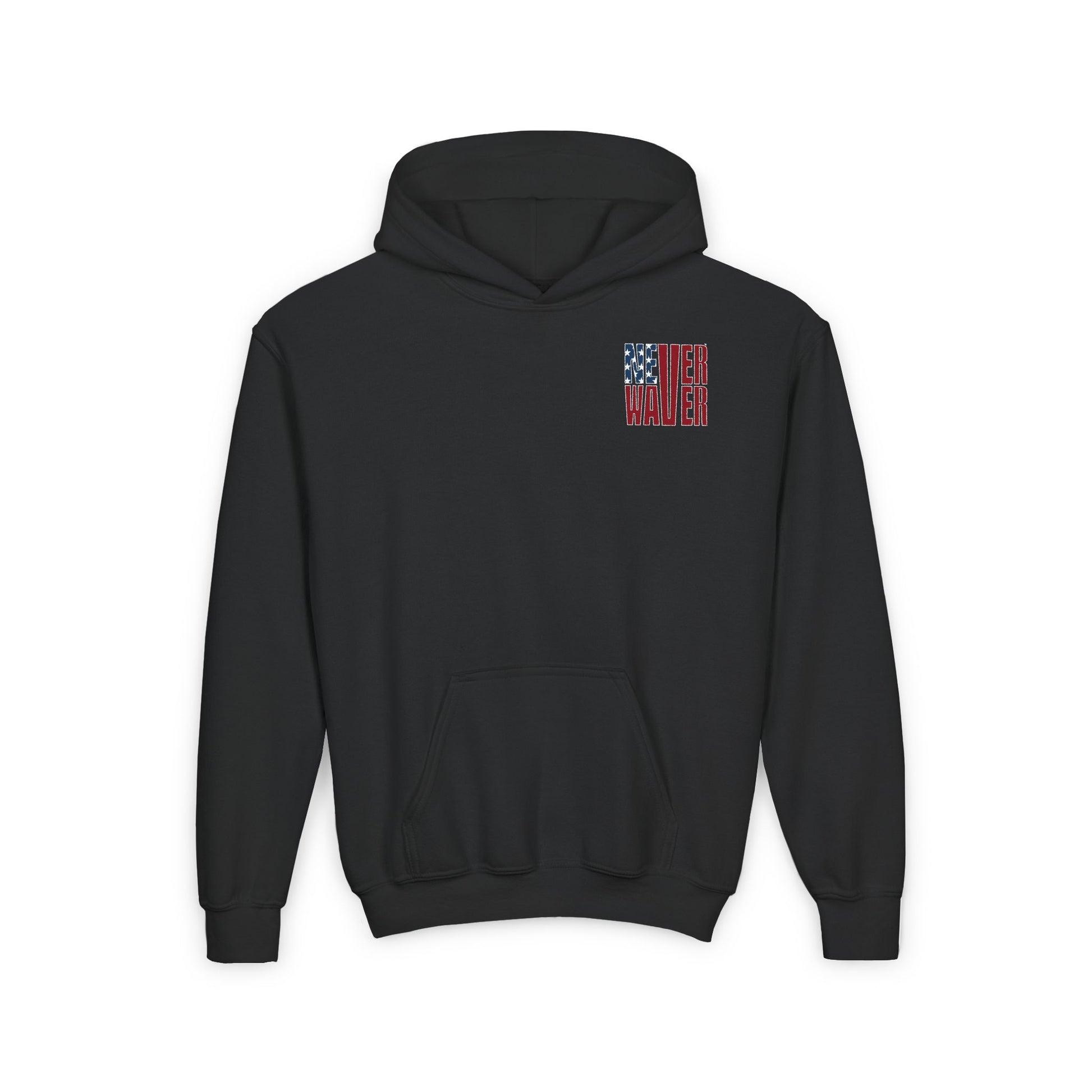 New York Fans Never Waver Youth Heavy Blend Hooded Sweatshirt - Never Waver