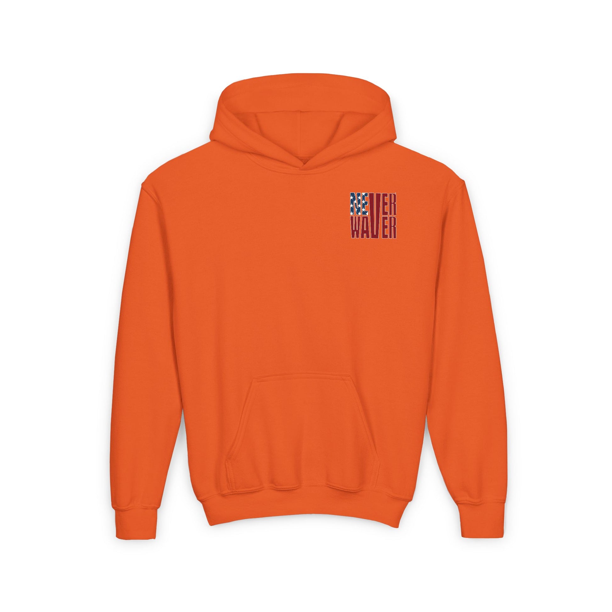 New York Fans Never Waver Youth Heavy Blend Hooded Sweatshirt - Never Waver