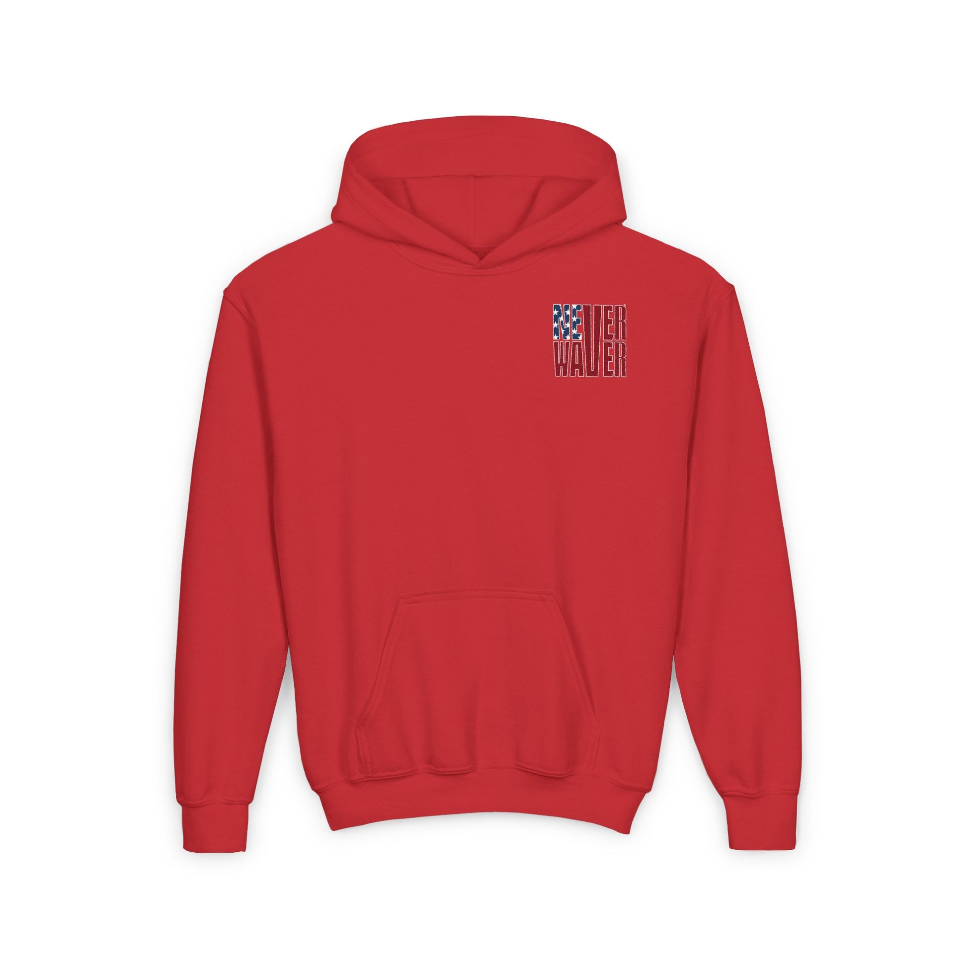 New York Fans Never Waver Youth Heavy Blend Hooded Sweatshirt - Never Waver