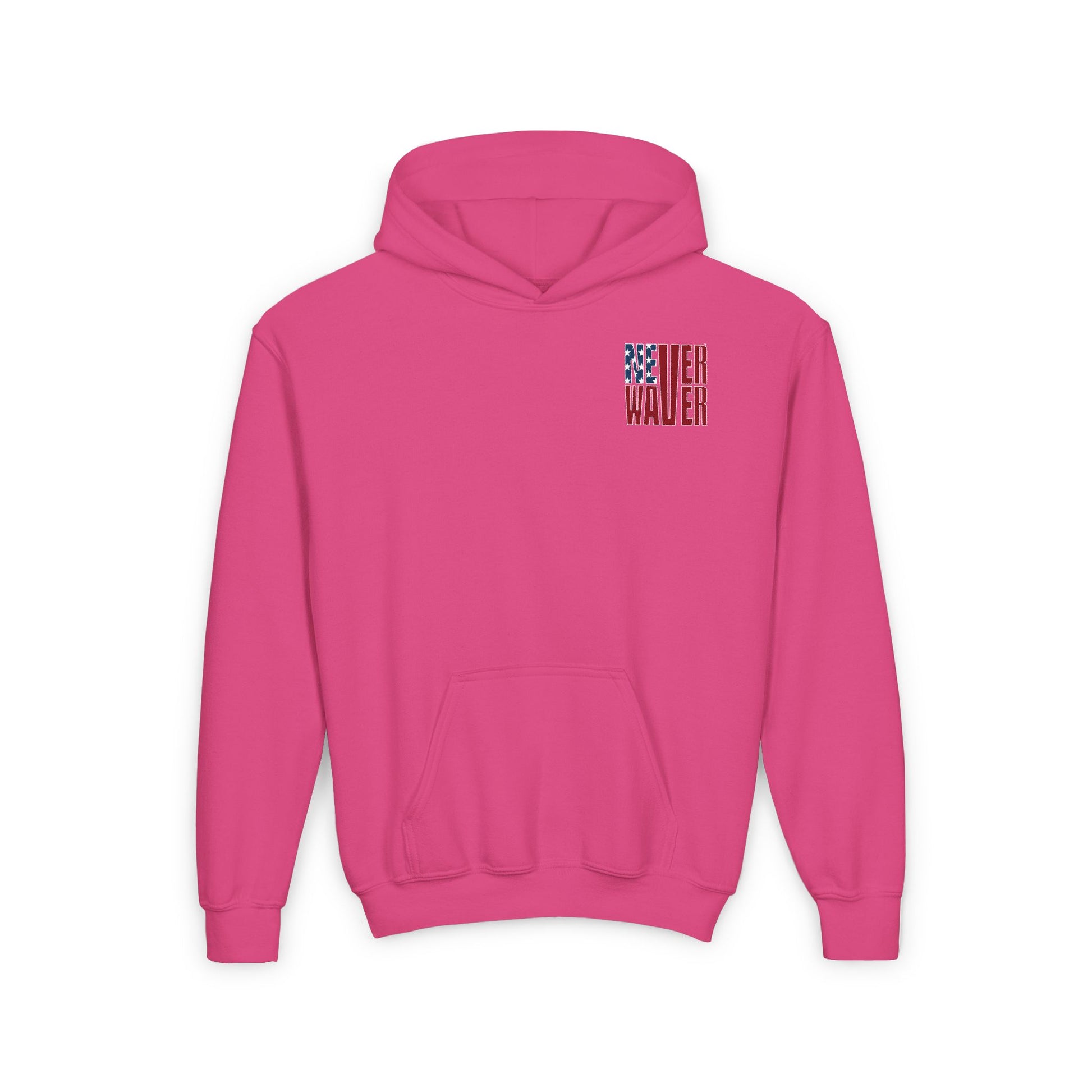 New York Fans Never Waver Youth Heavy Blend Hooded Sweatshirt - Never Waver
