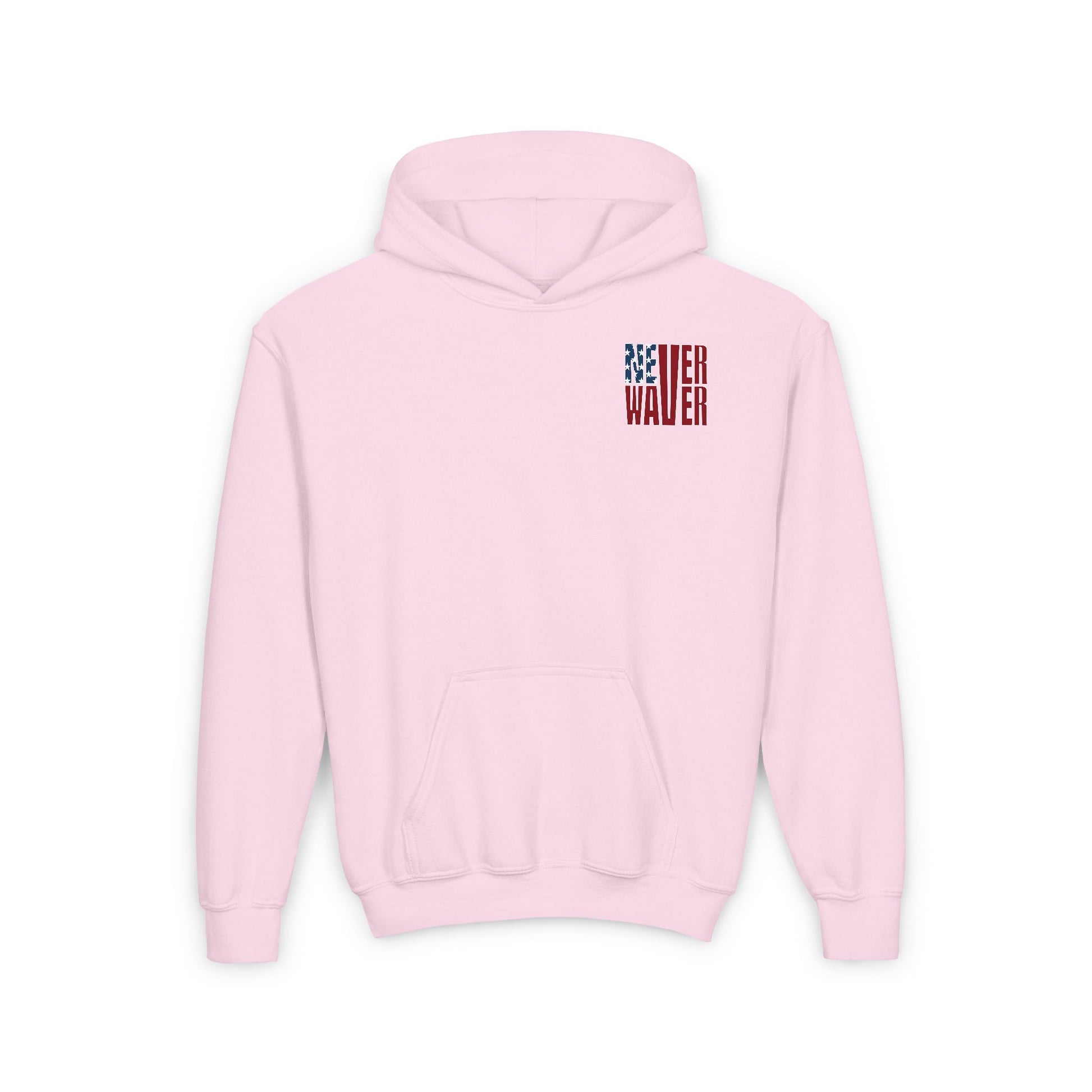 New York Fans Never Waver Youth Heavy Blend Hooded Sweatshirt - Never Waver
