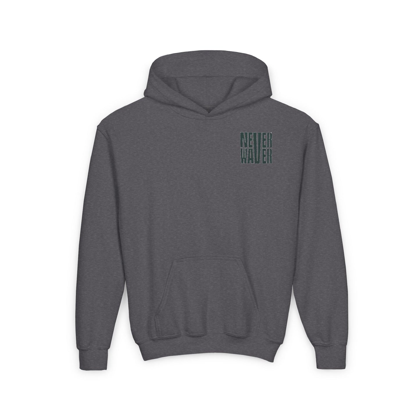 New York Fans Never Waver Youth Heavy Blend Hooded Sweatshirt - Never Waver