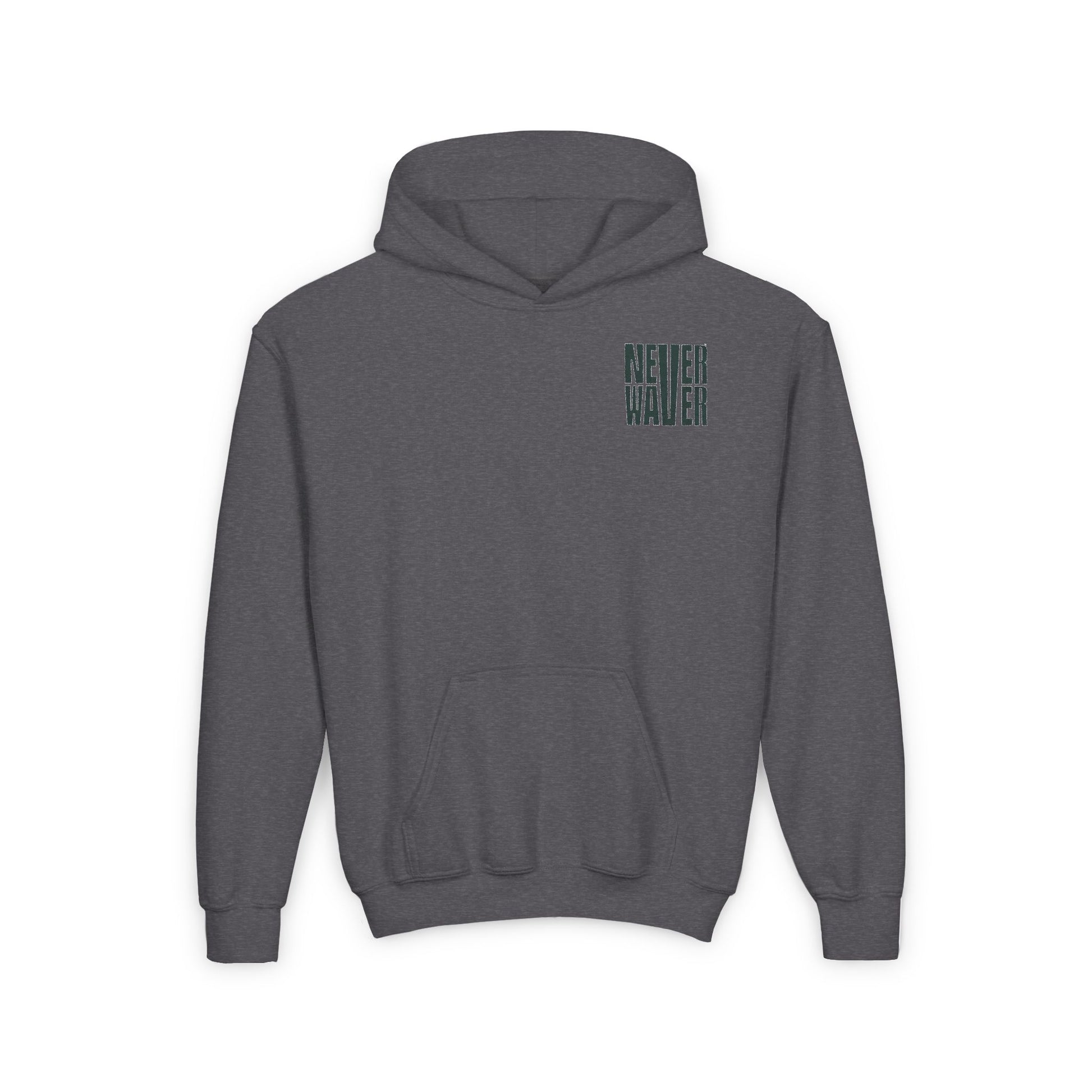 New York Fans Never Waver Youth Heavy Blend Hooded Sweatshirt - Never Waver