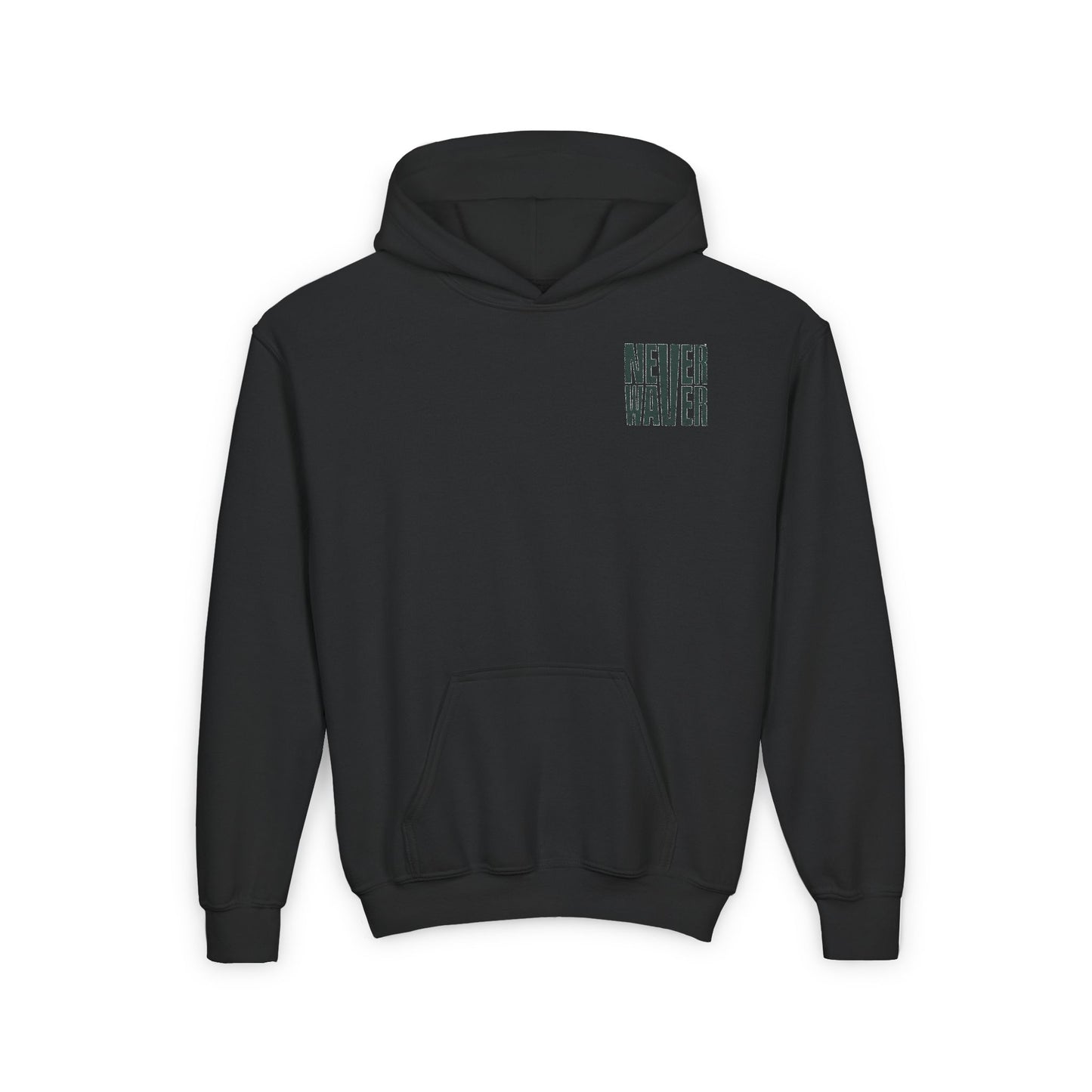 New York Fans Never Waver Youth Heavy Blend Hooded Sweatshirt - Never Waver