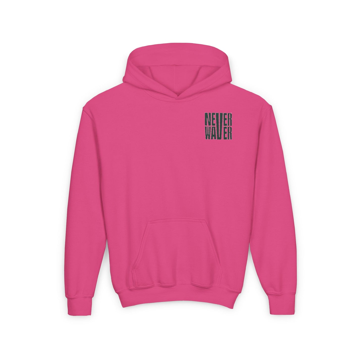 New York Fans Never Waver Youth Heavy Blend Hooded Sweatshirt - Never Waver