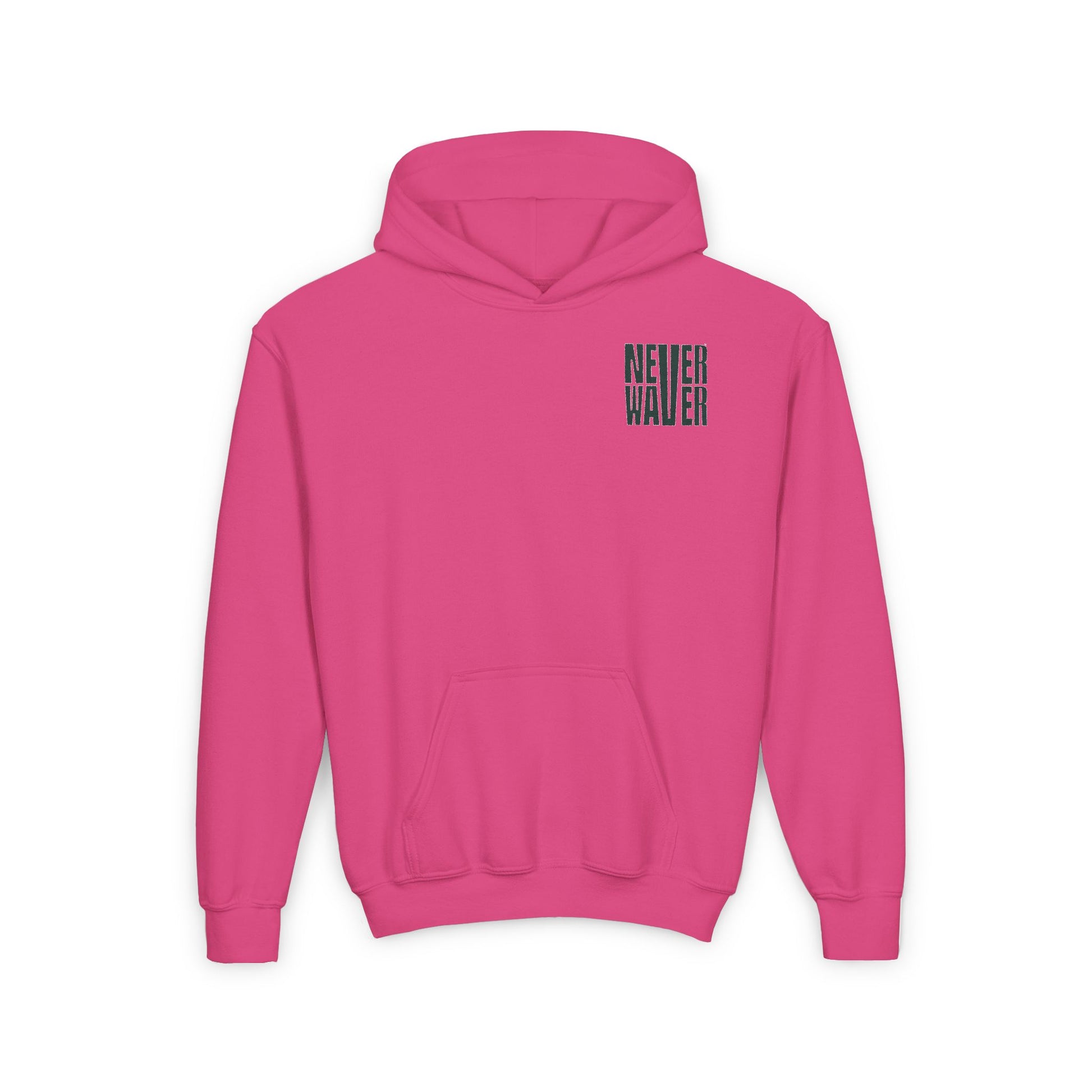 New York Fans Never Waver Youth Heavy Blend Hooded Sweatshirt - Never Waver