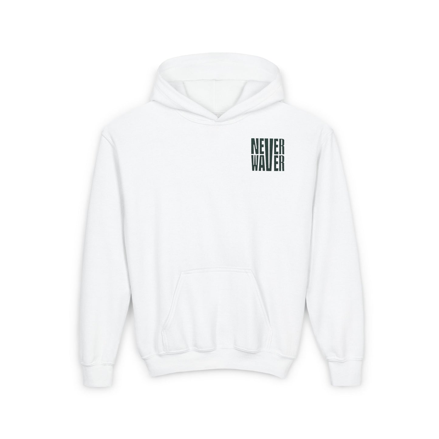 New York Fans Never Waver Youth Heavy Blend Hooded Sweatshirt - Never Waver