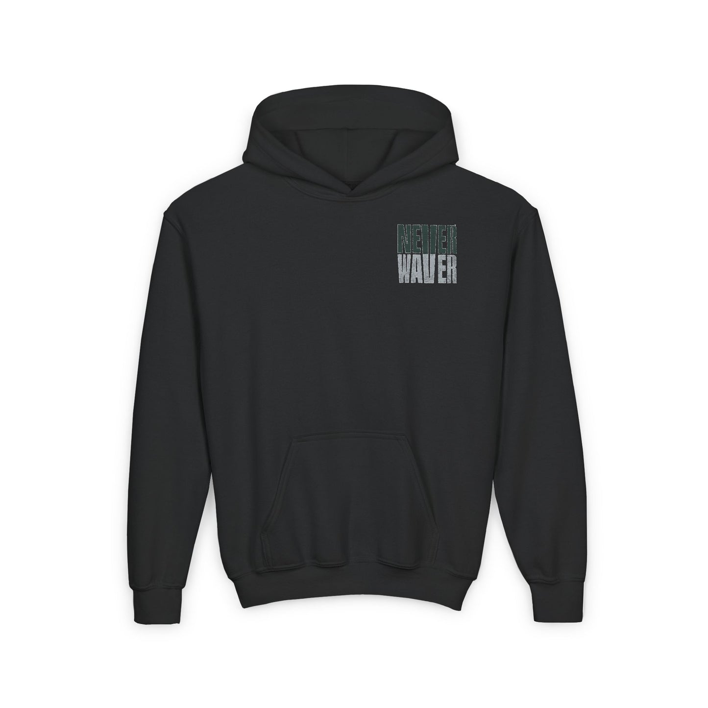 Philadelphia Fans Never Waver Youth Heavy Blend Hooded Sweatshirt - Never Waver