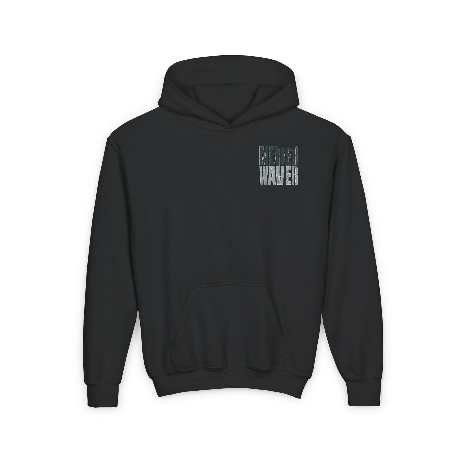 Philadelphia Fans Never Waver Youth Heavy Blend Hooded Sweatshirt - Never Waver