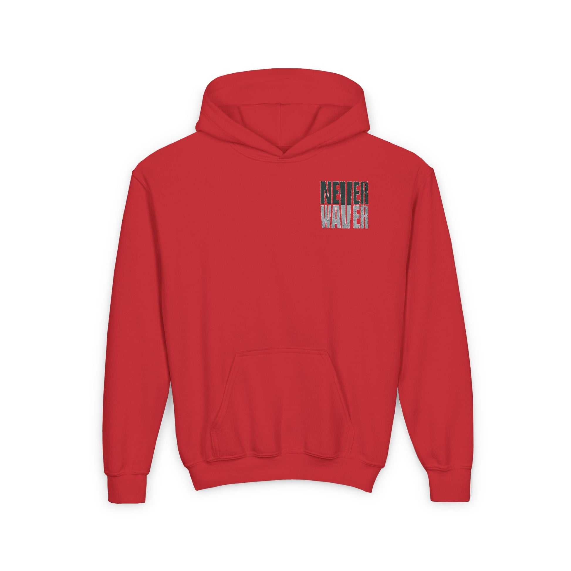 Philadelphia Fans Never Waver Youth Heavy Blend Hooded Sweatshirt - Never Waver