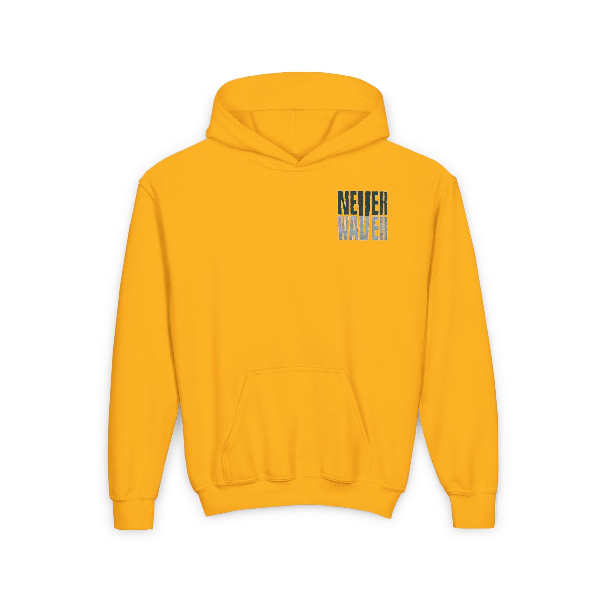 Philadelphia Fans Never Waver Youth Heavy Blend Hooded Sweatshirt - Never Waver
