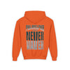Philadelphia Fans Never Waver Youth Heavy Blend Hooded Sweatshirt - Never Waver