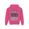 Philadelphia Fans Never Waver Youth Heavy Blend Hooded Sweatshirt - Never Waver