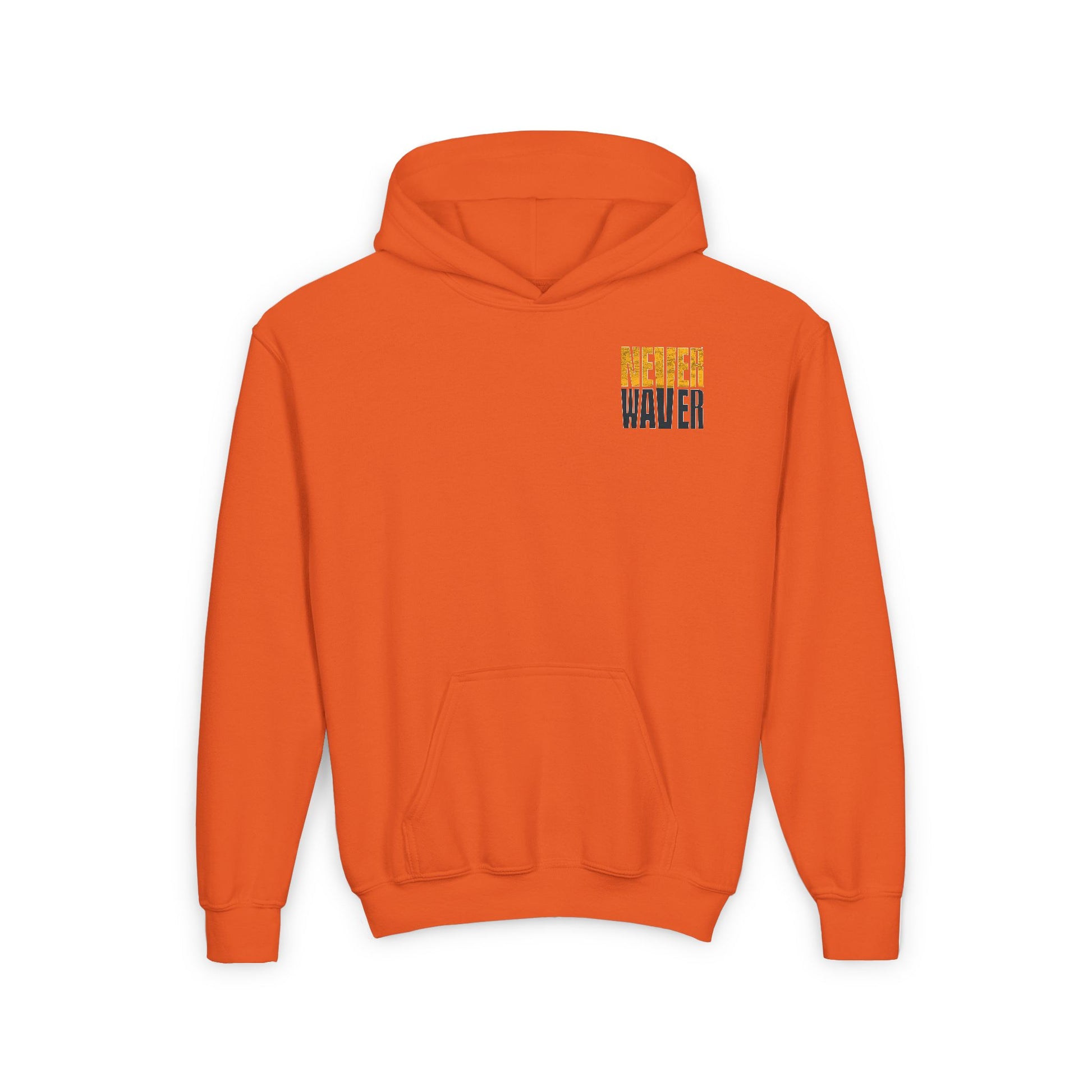 Pittsburgh Fans Never Waver Youth Heavy Blend Hooded Sweatshirt - Never Waver