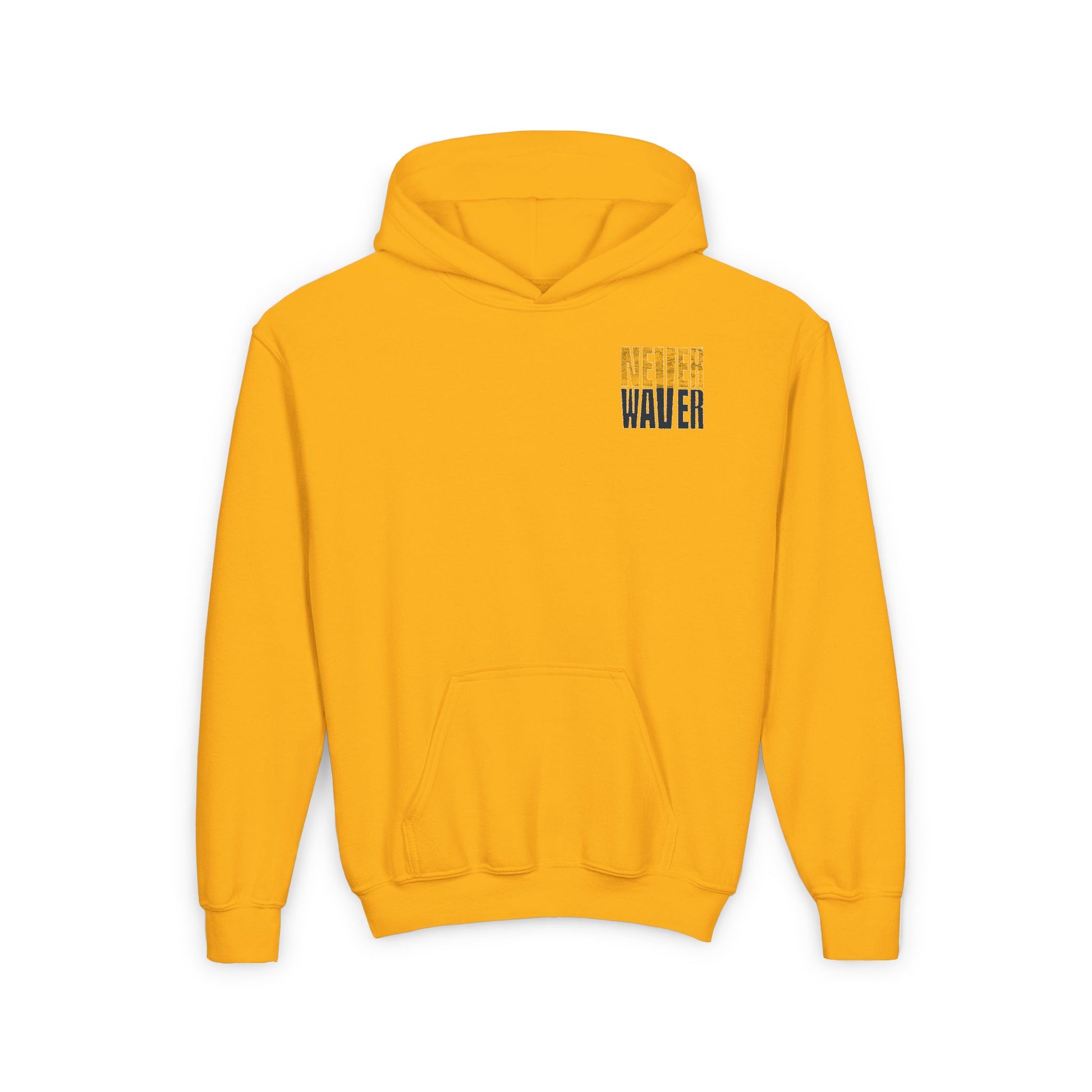 Pittsburgh Fans Never Waver Youth Heavy Blend Hooded Sweatshirt - Never Waver