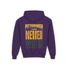 Pittsburgh Fans Never Waver Youth Heavy Blend Hooded Sweatshirt - Never Waver