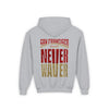 San Francisco Fans Never Waver Youth Heavy Blend Hooded Sweatshirt - Never Waver