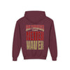 San Francisco Fans Never Waver Youth Heavy Blend Hooded Sweatshirt - Never Waver