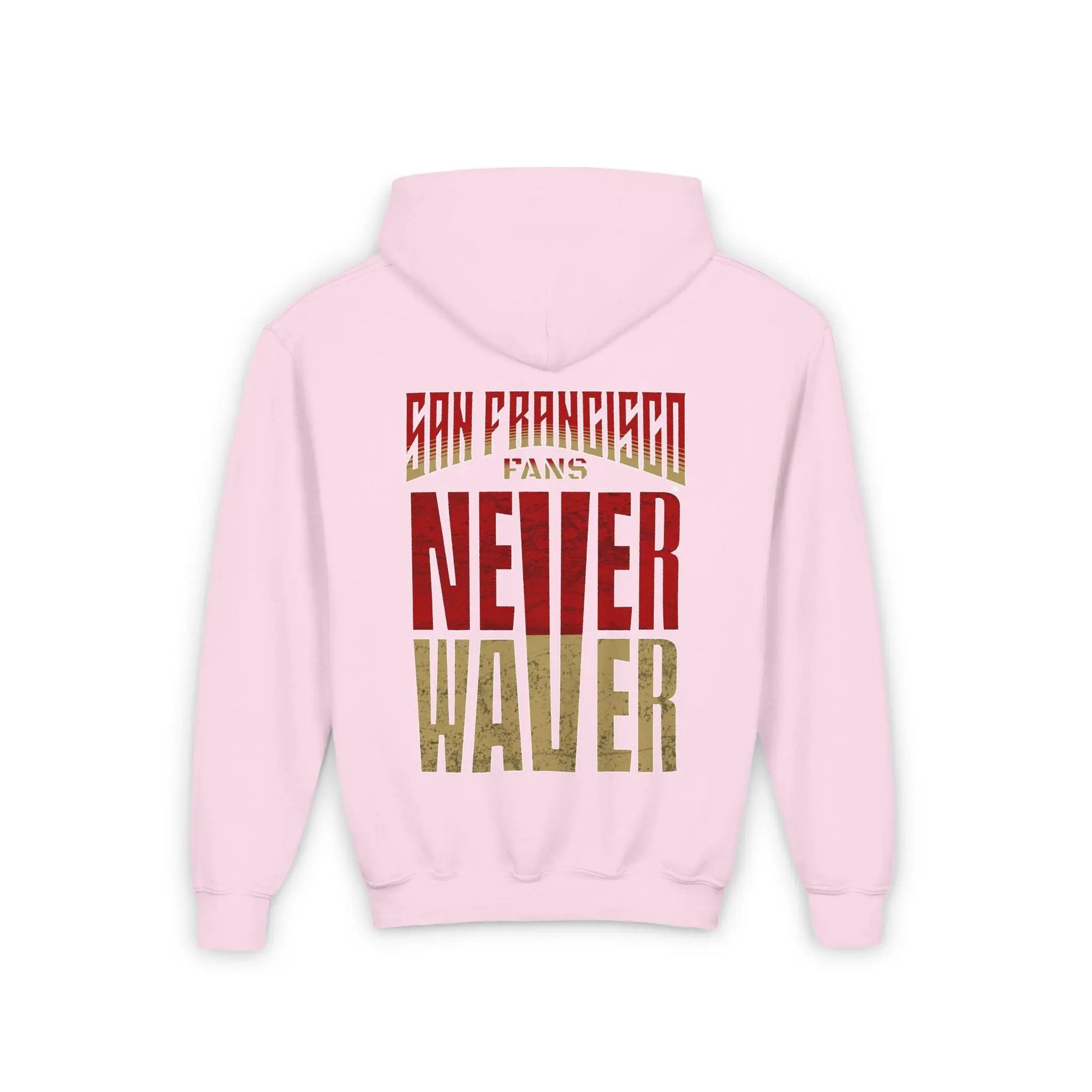 San Francisco Fans Never Waver Youth Heavy Blend Hooded Sweatshirt - Never Waver