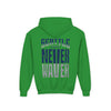 Seattle Fans Never Waver Youth Heavy Blend Hooded Sweatshirt - Never Waver
