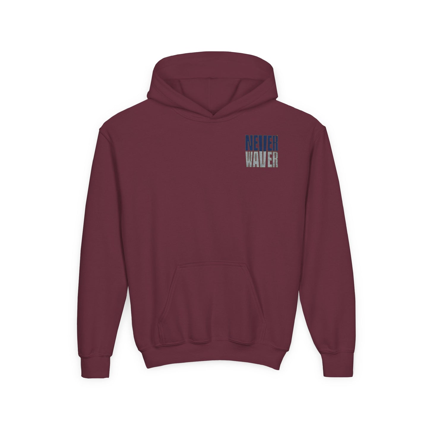 Seattle Fans Never Waver Youth Heavy Blend Hooded Sweatshirt - Never Waver