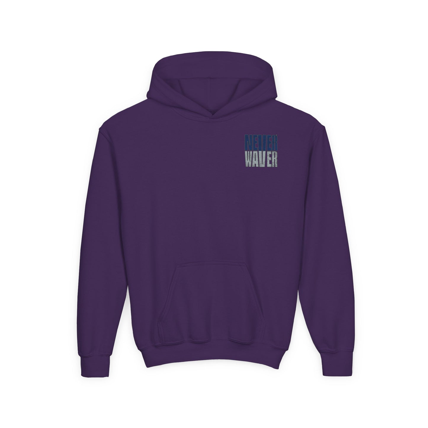 Seattle Fans Never Waver Youth Heavy Blend Hooded Sweatshirt - Never Waver