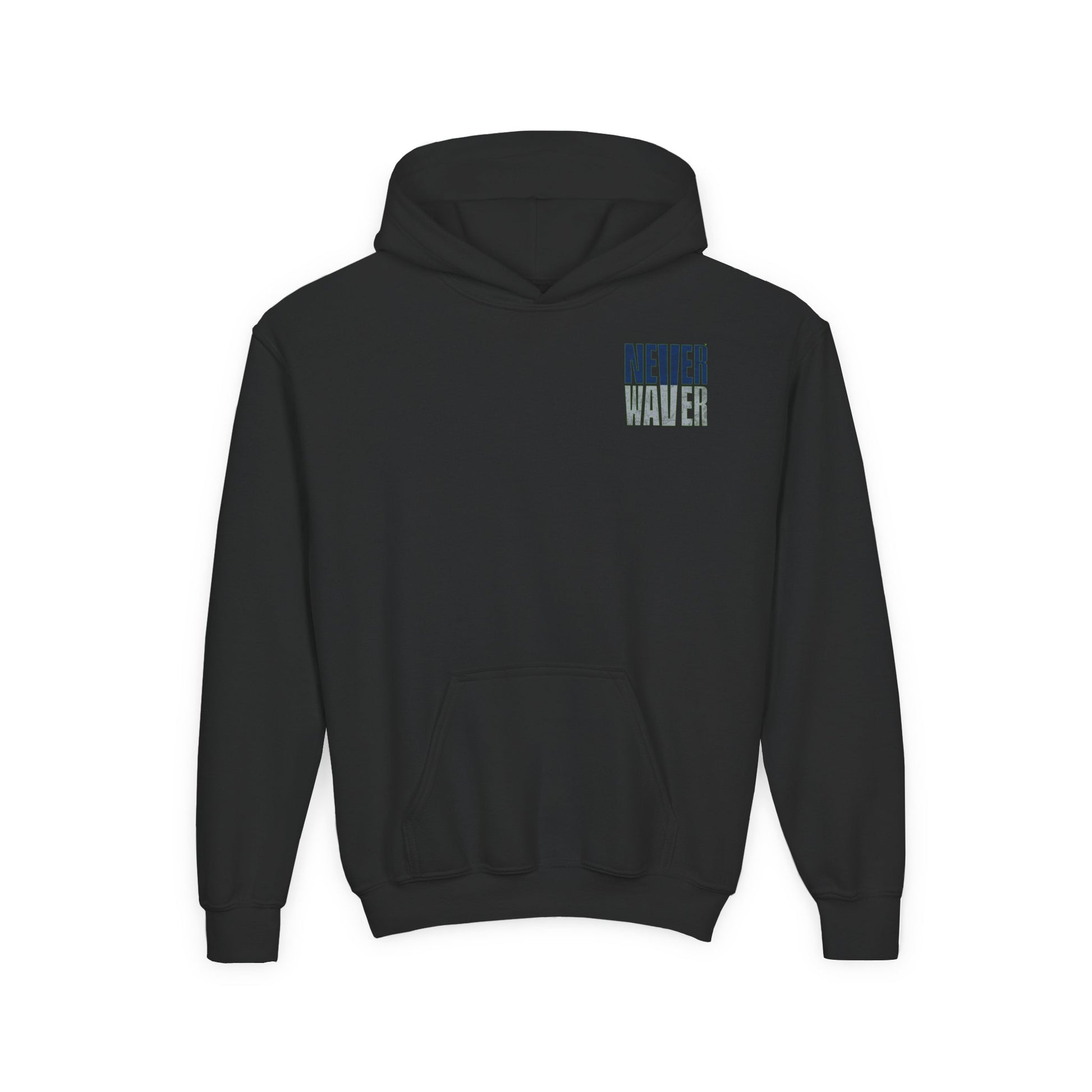 Seattle Fans Never Waver Youth Heavy Blend Hooded Sweatshirt - Never Waver