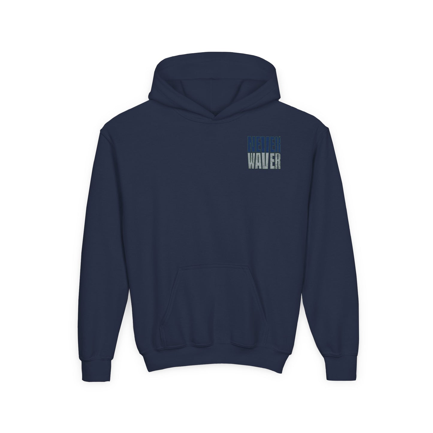 Seattle Fans Never Waver Youth Heavy Blend Hooded Sweatshirt - Never Waver