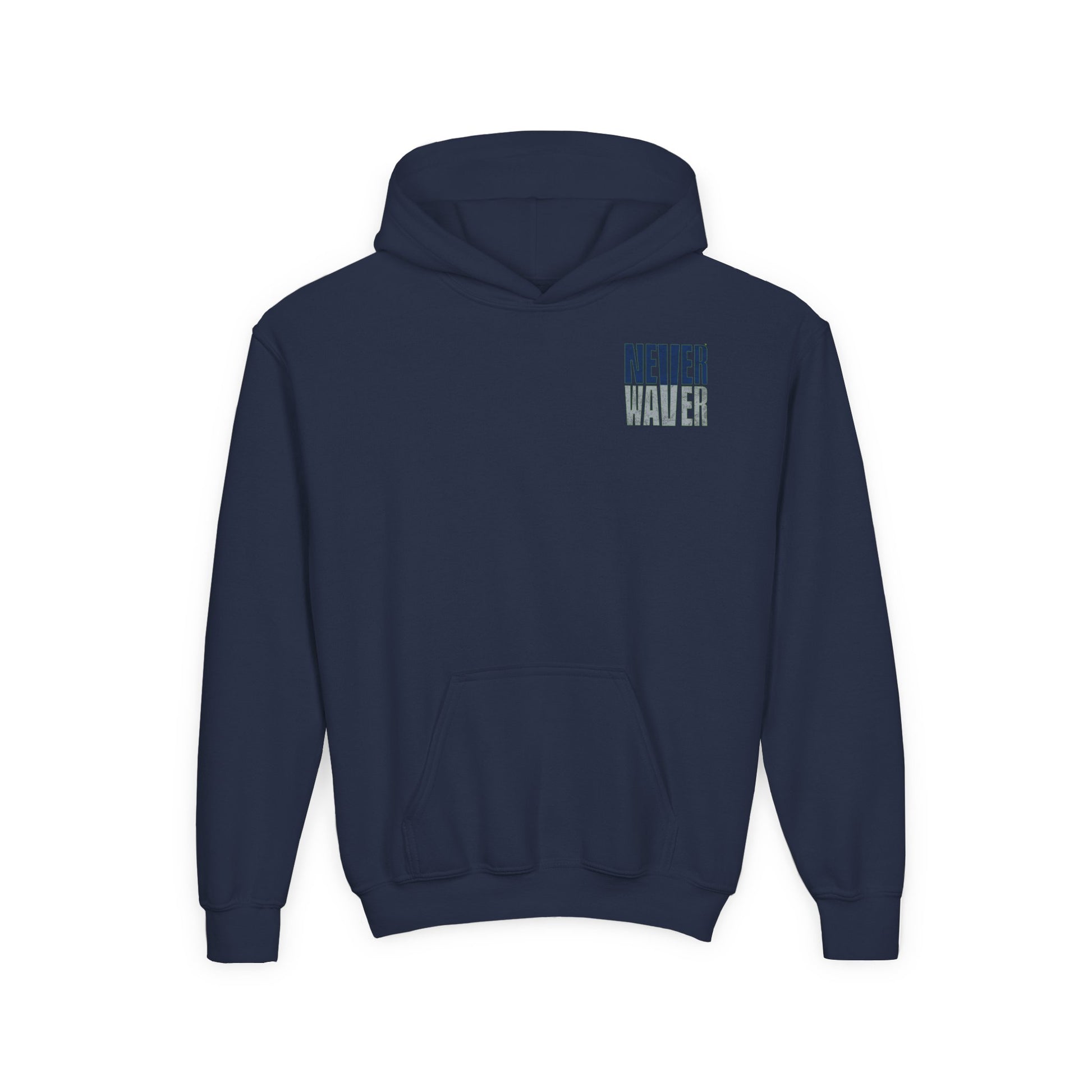 Seattle Fans Never Waver Youth Heavy Blend Hooded Sweatshirt - Never Waver