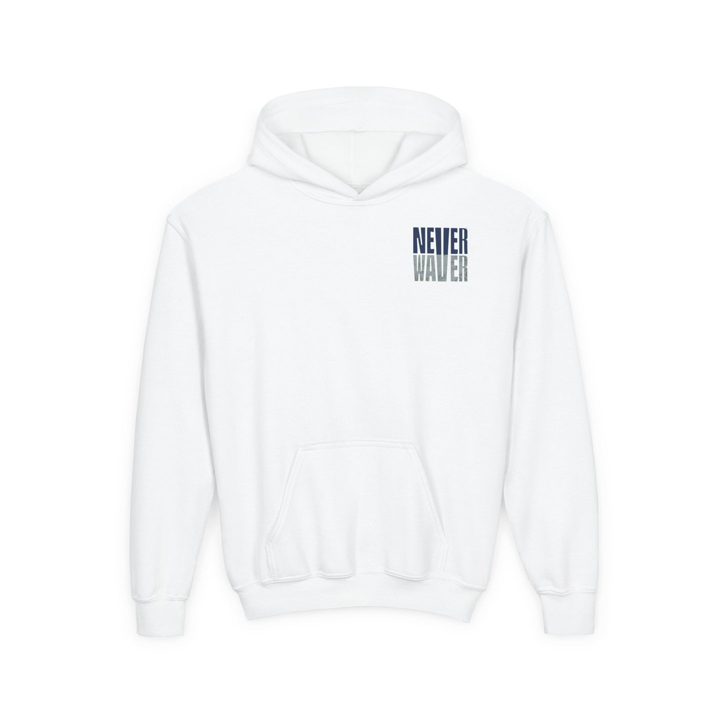 Seattle Fans Never Waver Youth Heavy Blend Hooded Sweatshirt - Never Waver