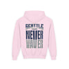 Seattle Fans Never Waver Youth Heavy Blend Hooded Sweatshirt - Never Waver