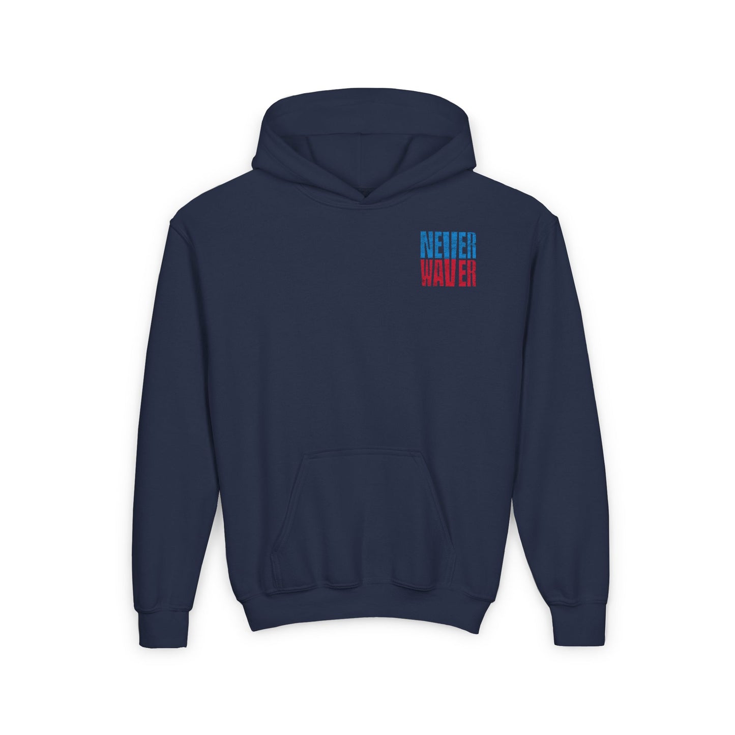 Tennessee Fans Never Waver Youth Heavy Blend Hooded Sweatshirt - Never Waver