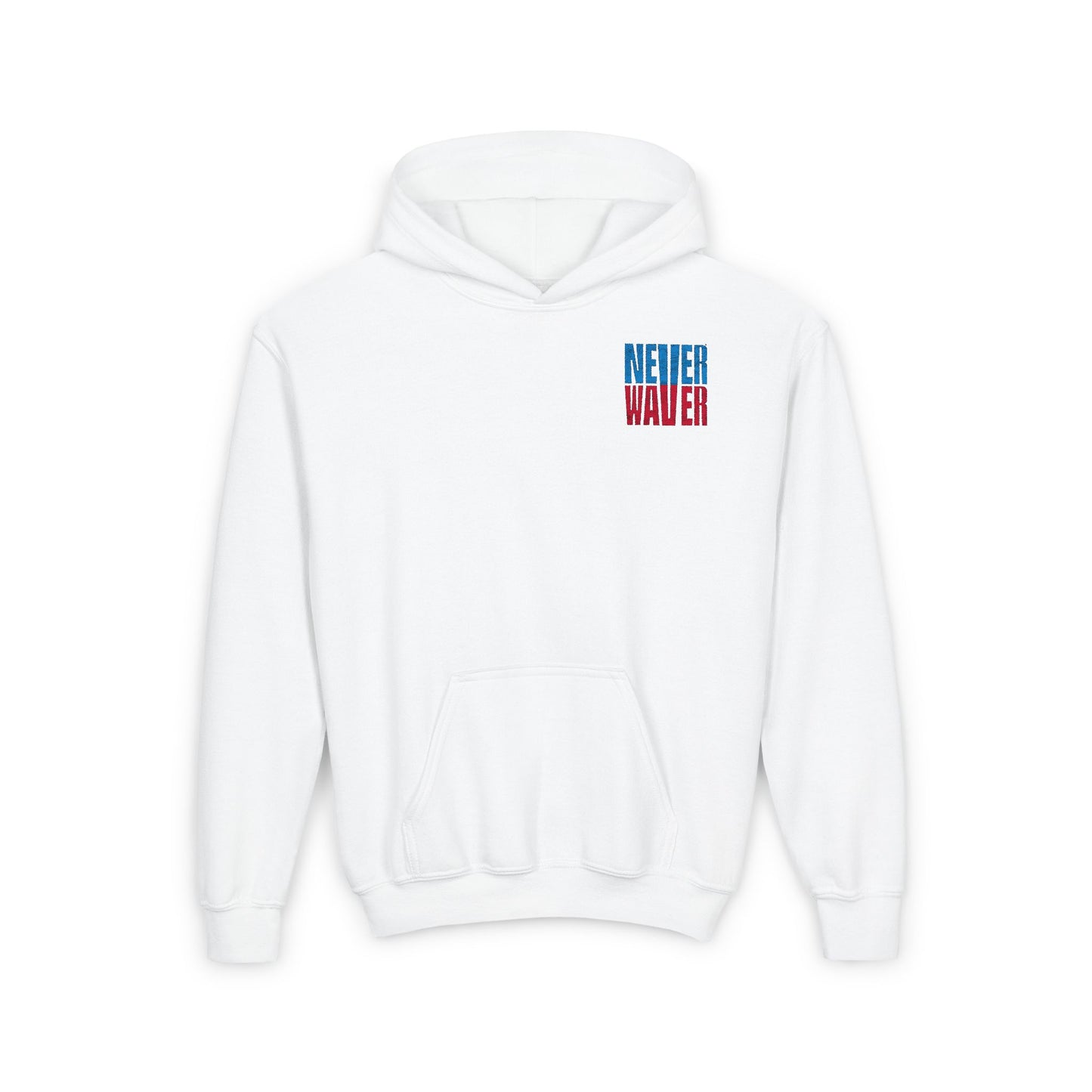 Tennessee Fans Never Waver Youth Heavy Blend Hooded Sweatshirt - Never Waver