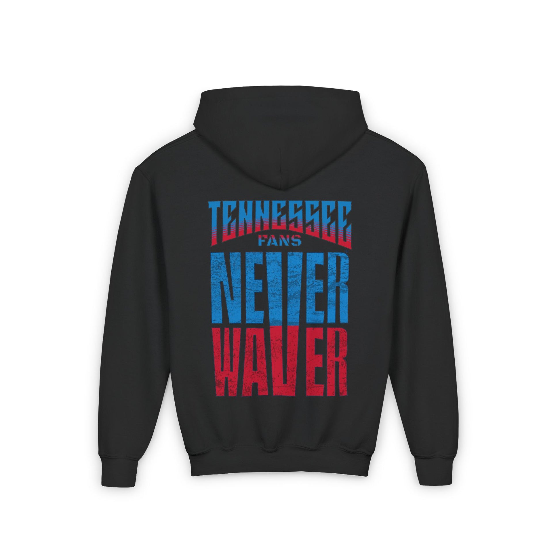 Tennessee Fans Never Waver Youth Heavy Blend Hooded Sweatshirt - Never Waver