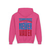 Tennessee Fans Never Waver Youth Heavy Blend Hooded Sweatshirt - Never Waver