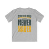 Green Bay Fans Never Waver Kids Softstyle Tee - Never Waver