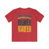Green Bay Fans Never Waver Kids Softstyle Tee - Never Waver