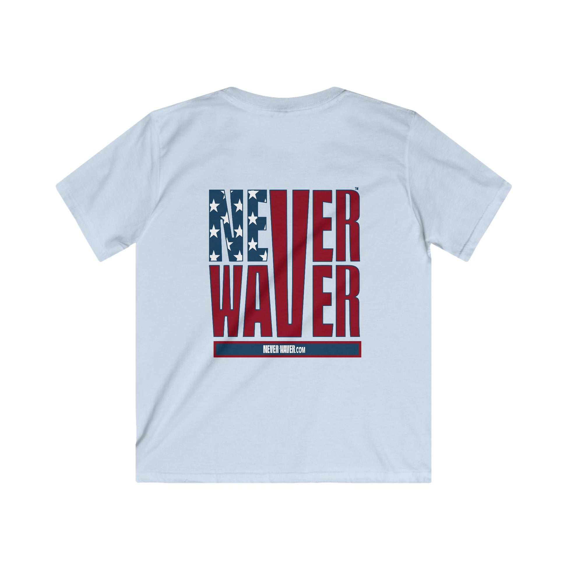 Never Waver Kids Softstyle Tee - Never Waver