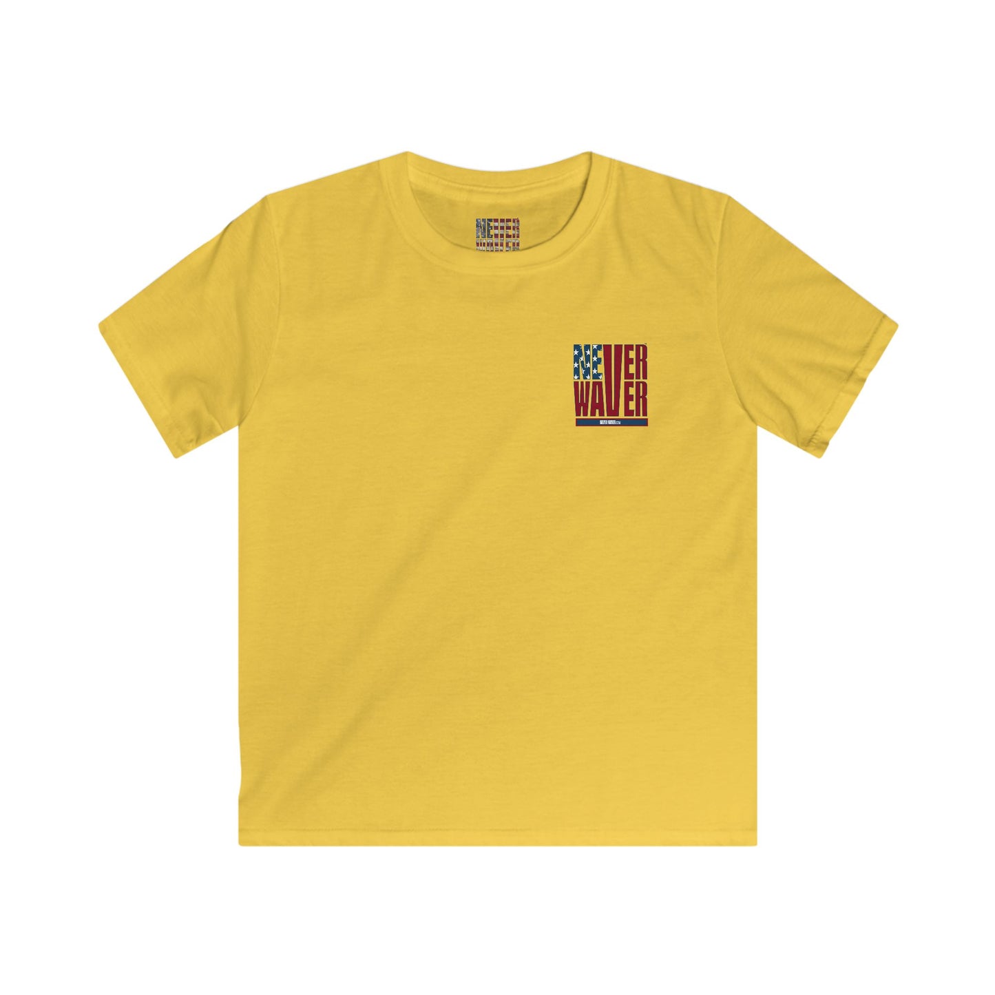 Never Waver Kids Softstyle Tee - Never Waver
