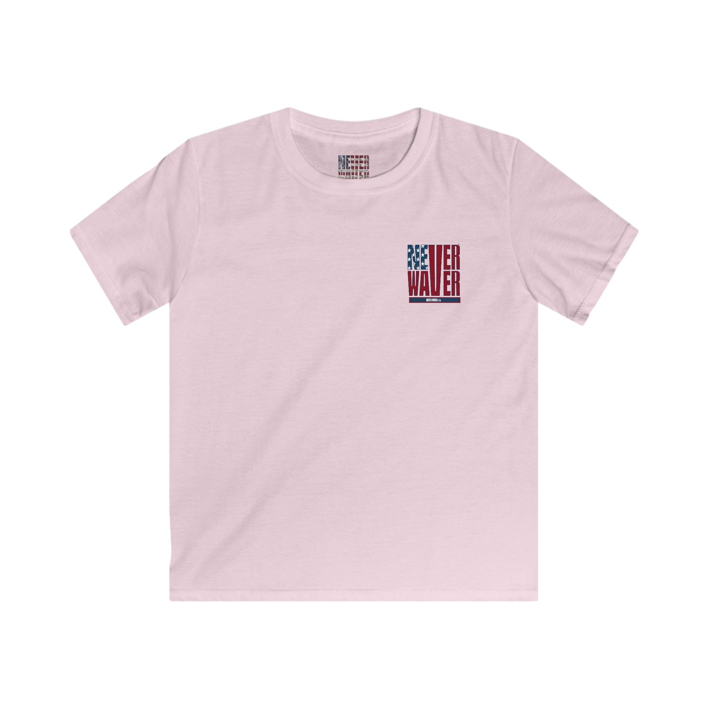 Never Waver Kids Softstyle Tee - Never Waver