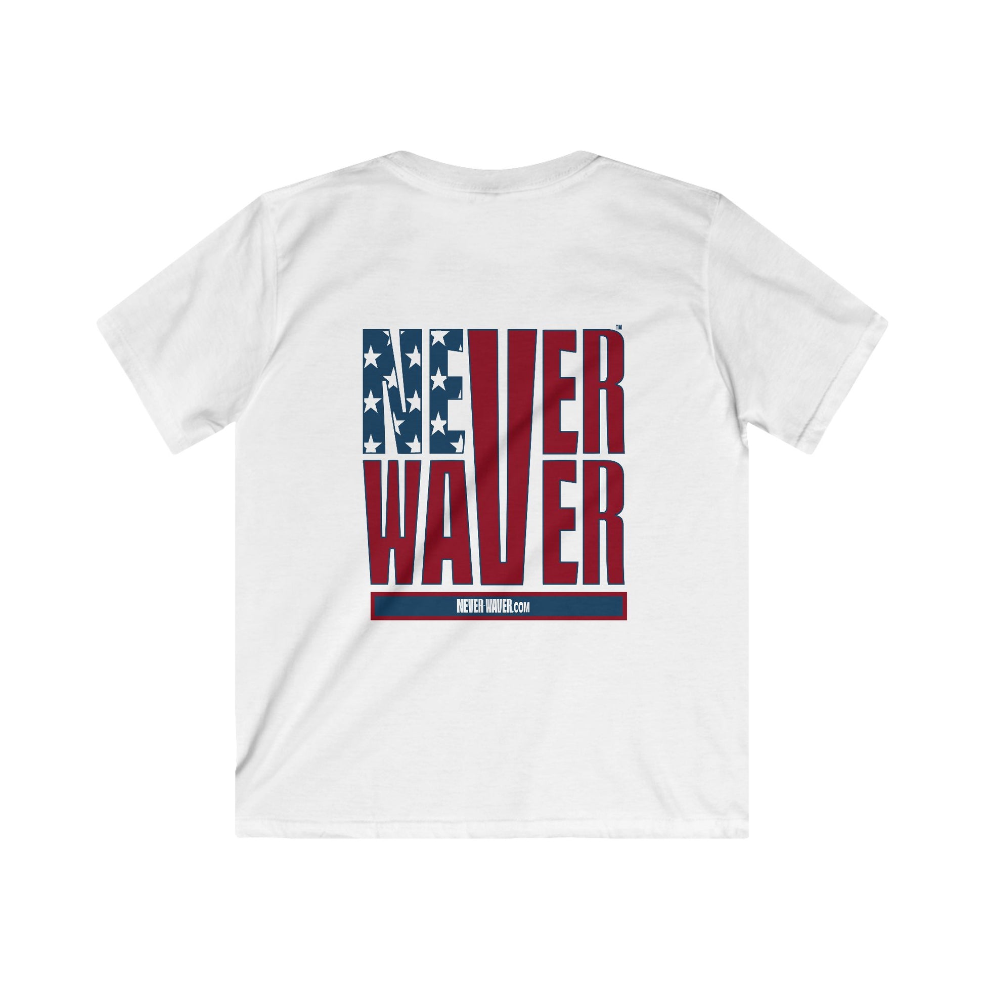 Never Waver Kids Softstyle Tee - Never Waver