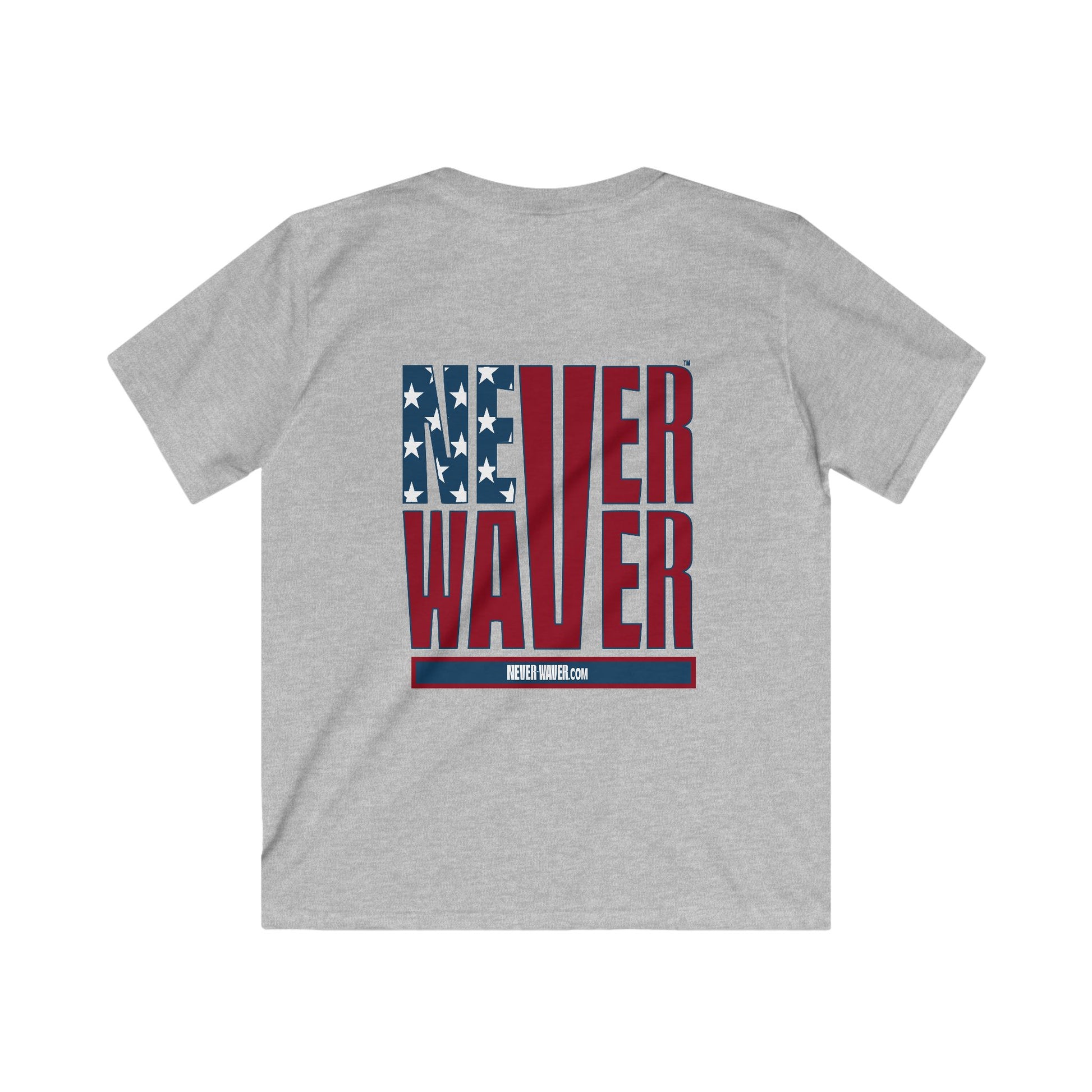 Never Waver Kids Softstyle Tee - Never Waver