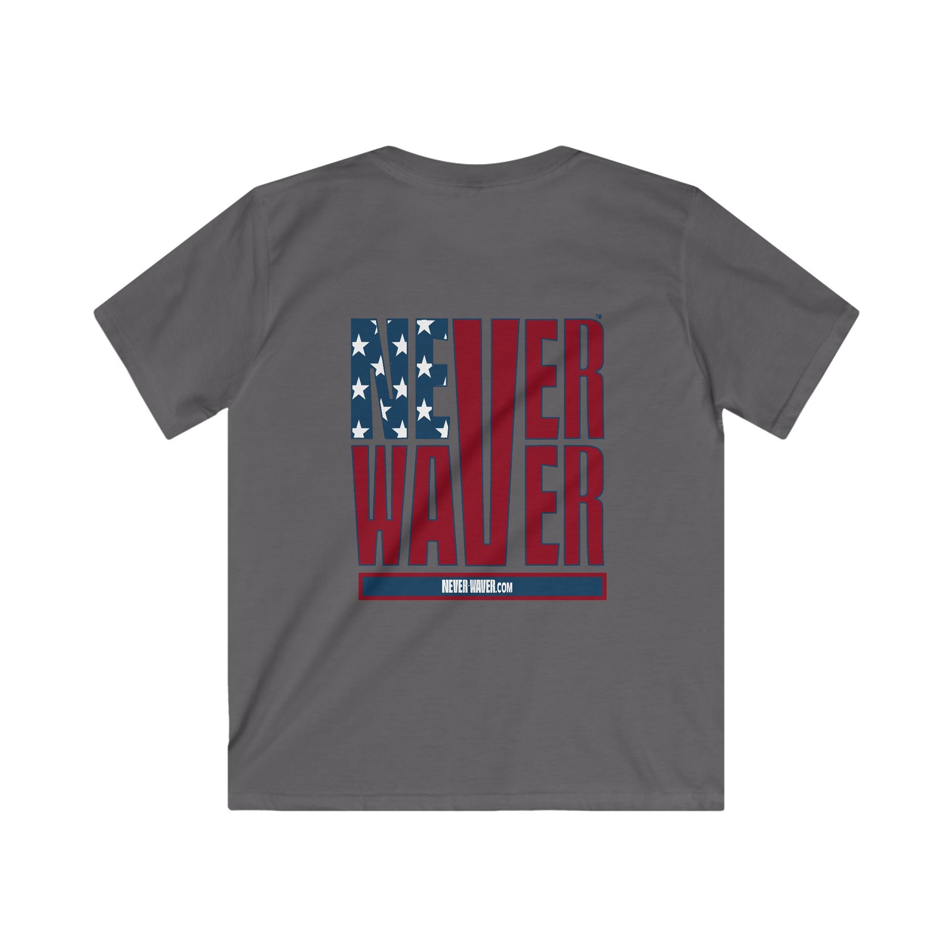 Never Waver Kids Softstyle Tee - Never Waver