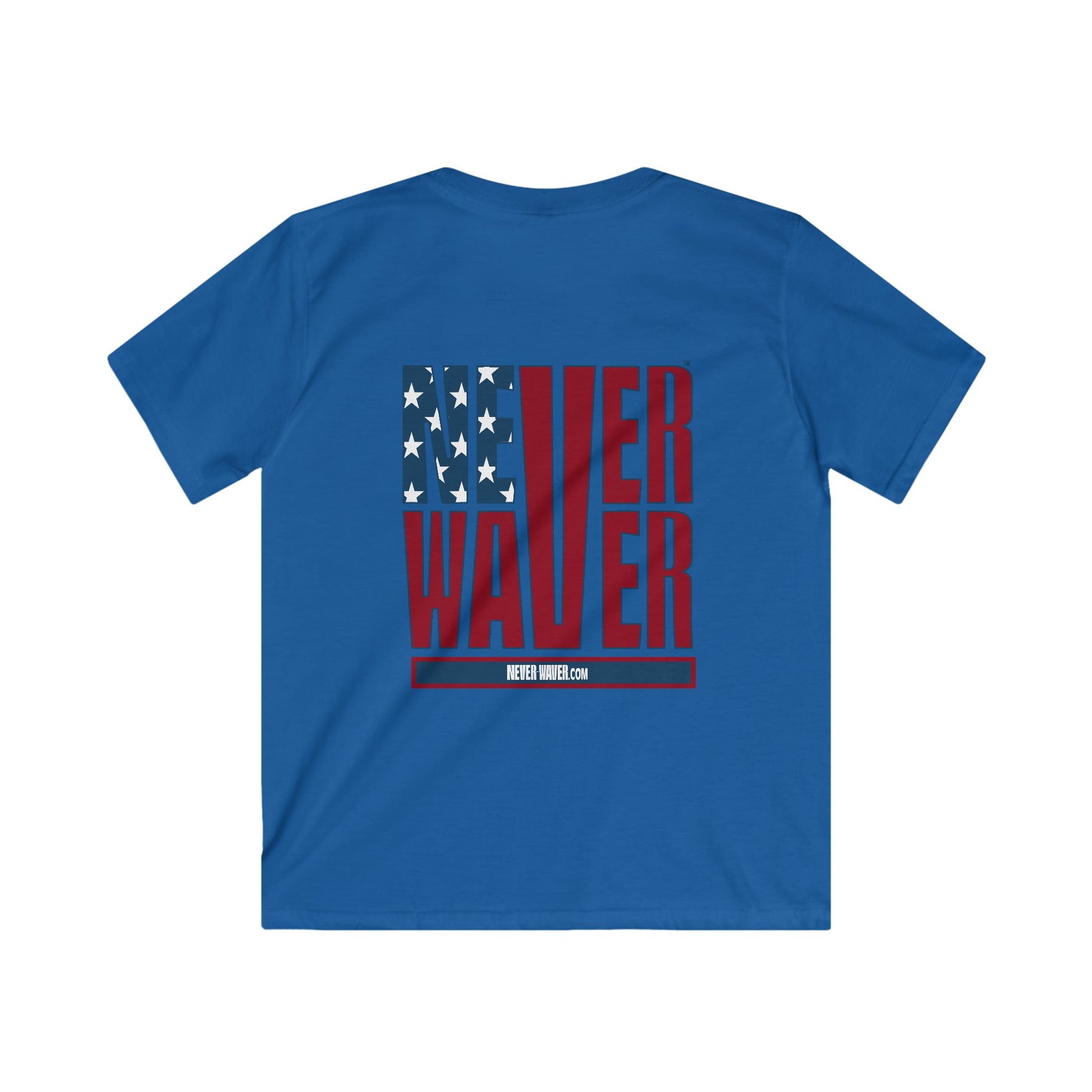 Never Waver Kids Softstyle Tee - Never Waver
